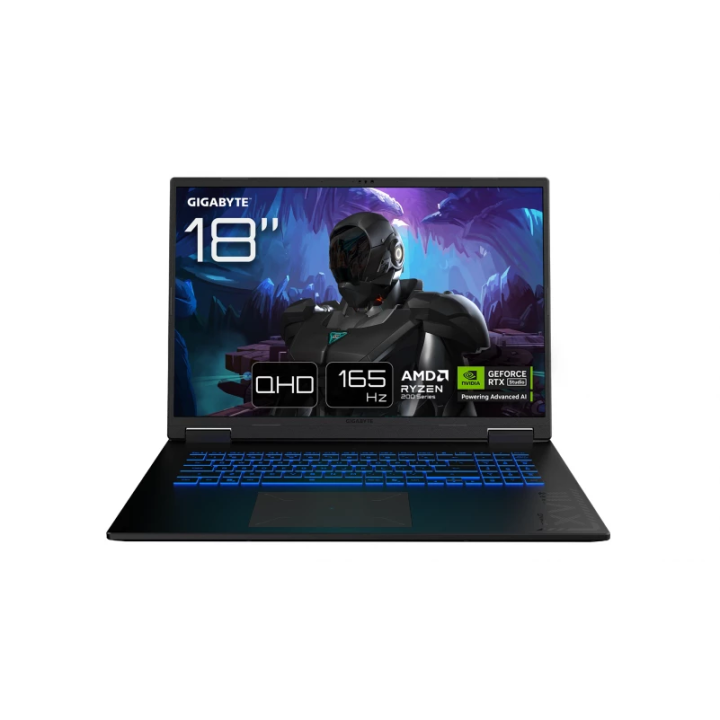 Laptop Gigabyte Gaming A18 3VHK3EEC94SH R7 260 18" WQXGA 165Hz 16GB 1000SSD RTX5060 DLSS 4 W11
