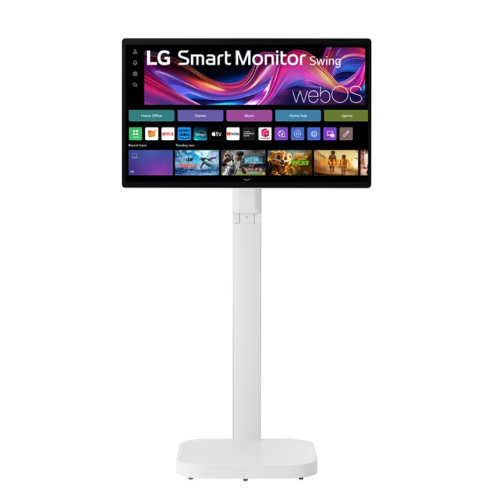 LG Swing 32U889SA - 31.5'' | 4K dotykowy | stojak na kółkach