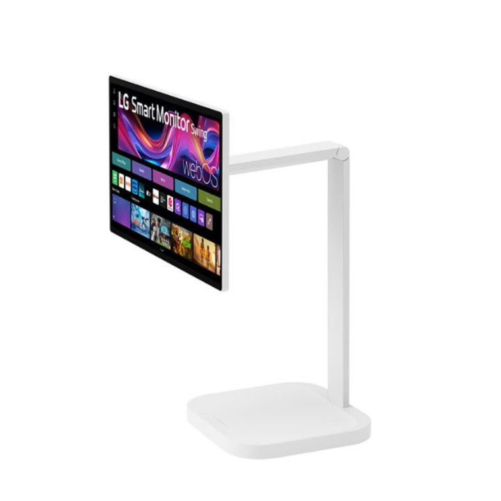 LG Swing 32U889SA - 31.5'' | 4K dotykowy | stojak na kółkach