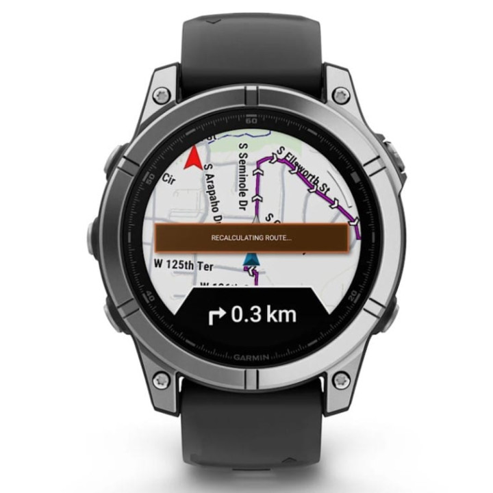 Garmin Fenix E 47mm Srebrny
