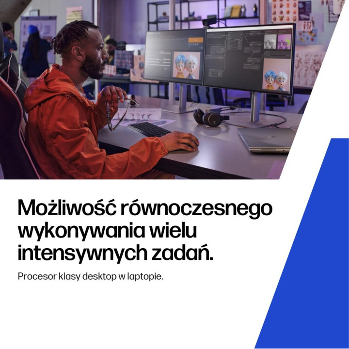 Mobilna stacja robocza HP ZBook Fury 18 G1i 98L95ET Ultra 7 265HX 18" WQXGA 165Hz 32GB 1000SSD RTX Pro 2000 W11Pro