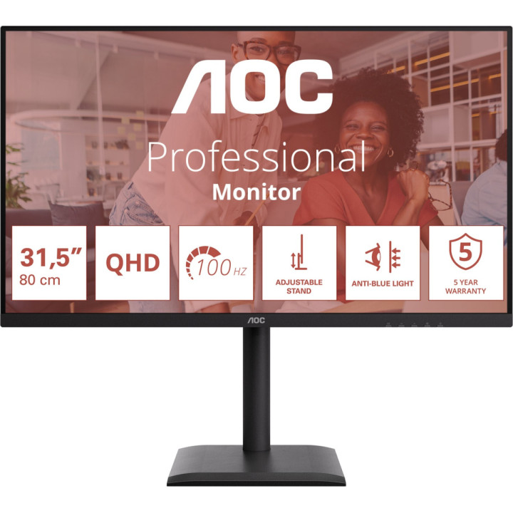 AOC Q32E4U 31.5inch 2560x1440 100Hz IPS Flat
