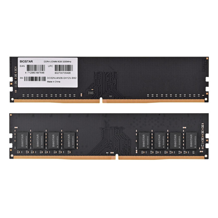 Pamięć DDR4 Biostar 8GB 3200MHz DO32NU4N08
