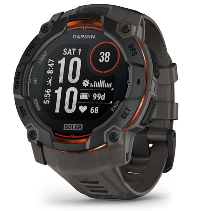 Garmin Instinct 3 Solar 50mm czarny