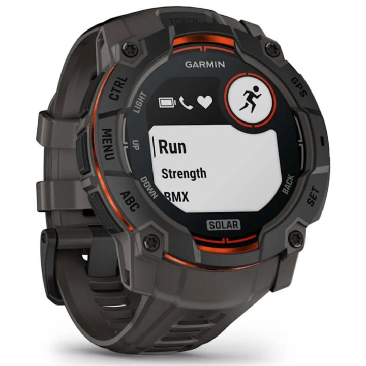 Garmin Instinct 3 Solar 50mm czarny