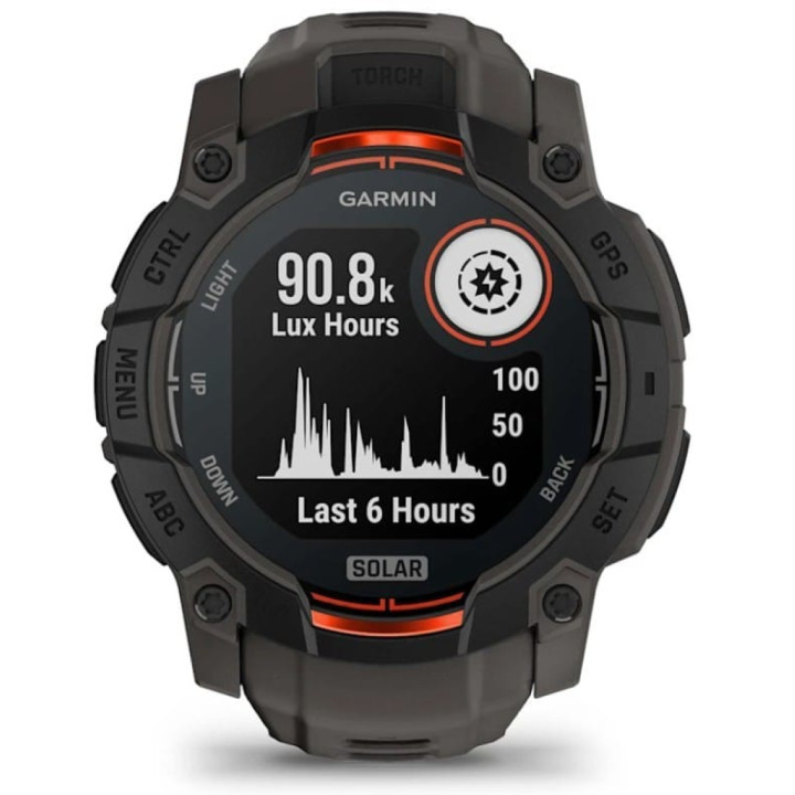 Garmin Instinct 3 Solar 50mm czarny