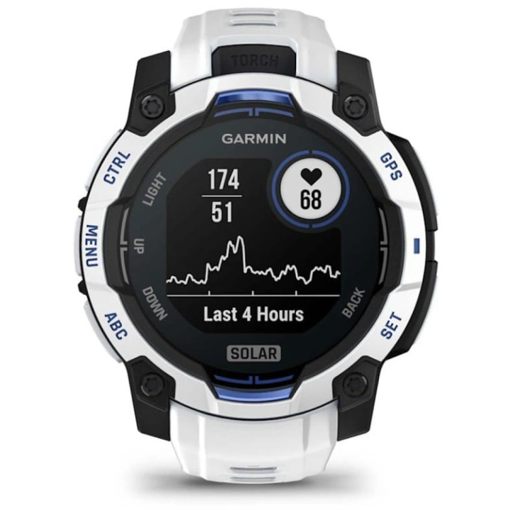 Garmin Instinct 3 Solar 45mm whitestone