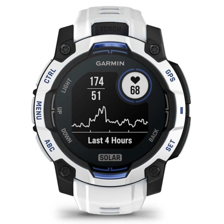 Garmin Instinct 3 Solar 45mm whitestone