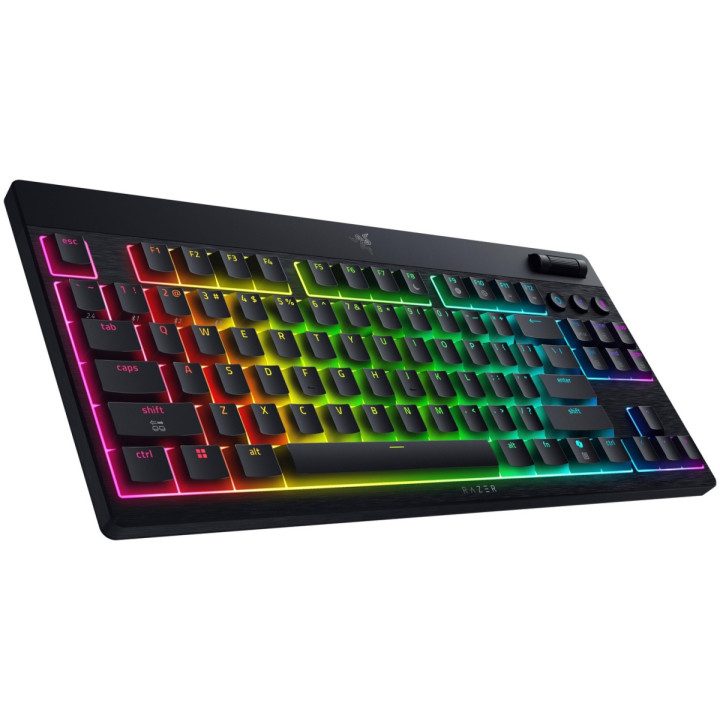 Razer BlackWidow V4 HyperSpeed Tenkeyless Low-Profile Orange Switch US