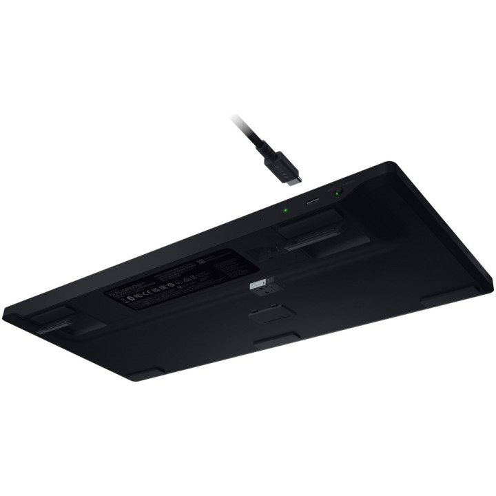 Razer BlackWidow V4 HyperSpeed Tenkeyless Low-Profile Orange Switch US