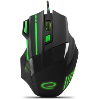 Mysz komputerowa Esperanza Wolf EGM201G (optyczna; 2400 DPI; kolor czarny)