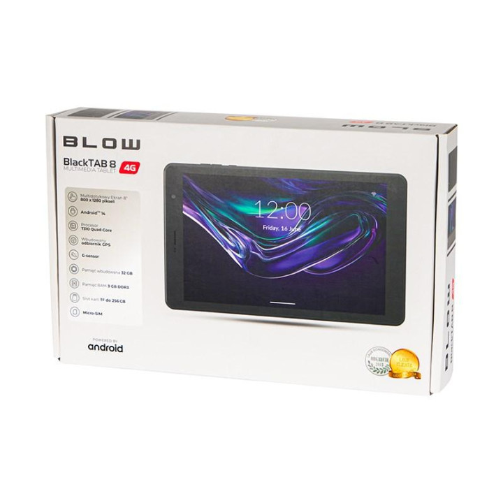 Tablet BLOW TABLET BLOW BLACKTAB8 3/32GB 4G LTE IPS