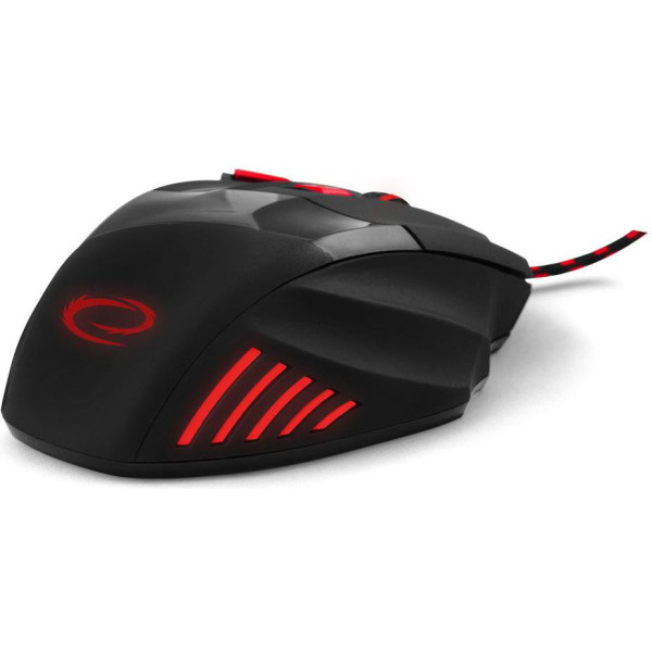 Mysz komputerowa Esperanza Wolf EGM201R (optyczna; 2400 DPI; kolor czarny)