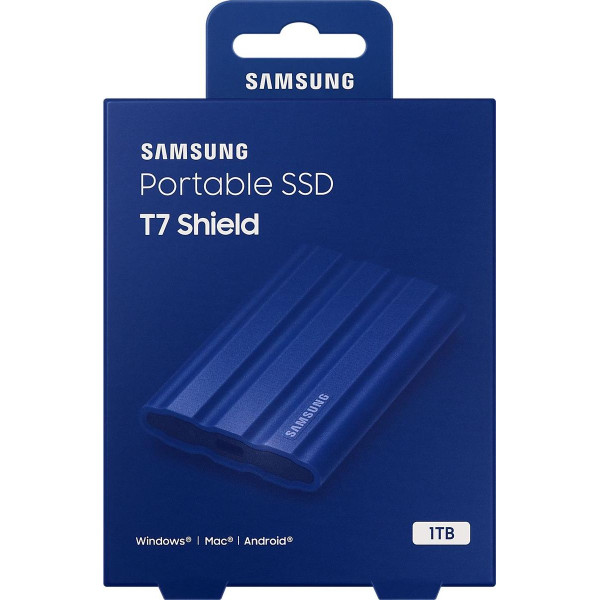 SAMSUNG SSD T7 Shield Blue 1TB MU-PE1T0R/EU