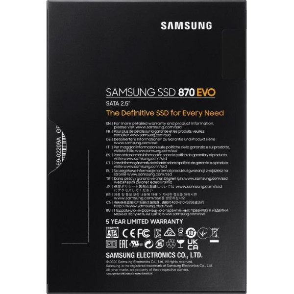 Samsung SSD Evo 870 SATAIII 2TB