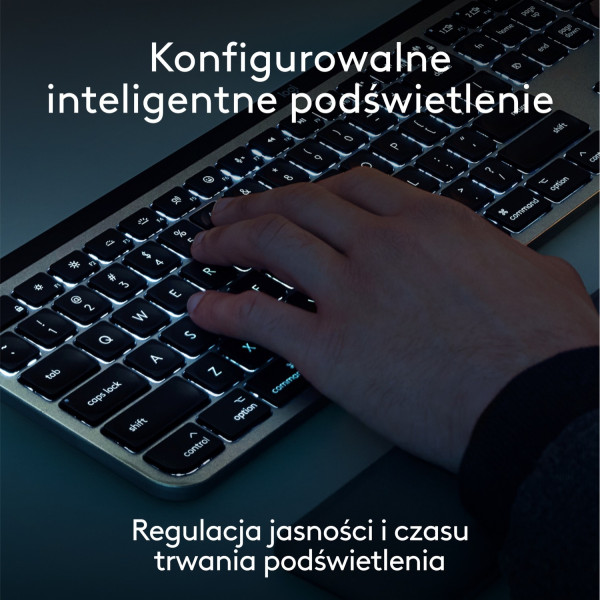 Logitech MX Keys S for Mac Grafitowy