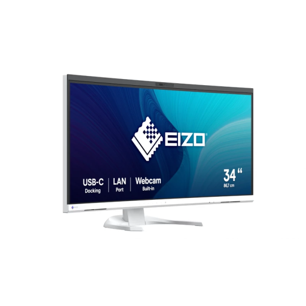 Monitor EIZO FlexScan EV3450XC 34,1" Curved IPS UWQHD USB-C Dock 94W biały