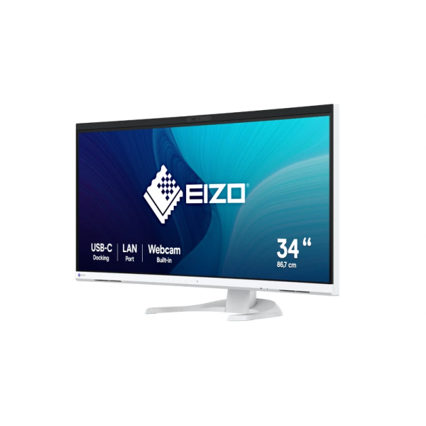 Monitor EIZO FlexScan EV3450XC 34,1" Curved IPS UWQHD USB-C Dock 94W biały