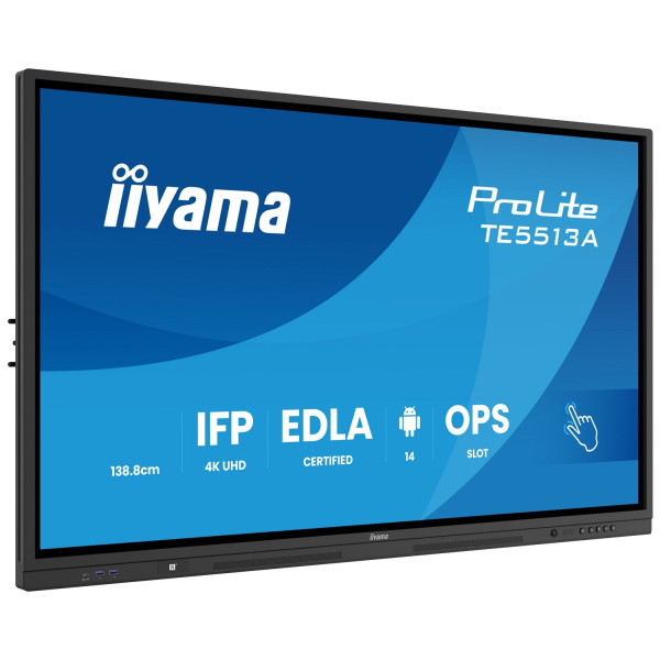 Monitor interaktywny iiyama ProLite TE5513A-B1AG 54,6" 4K UHD IPS Android