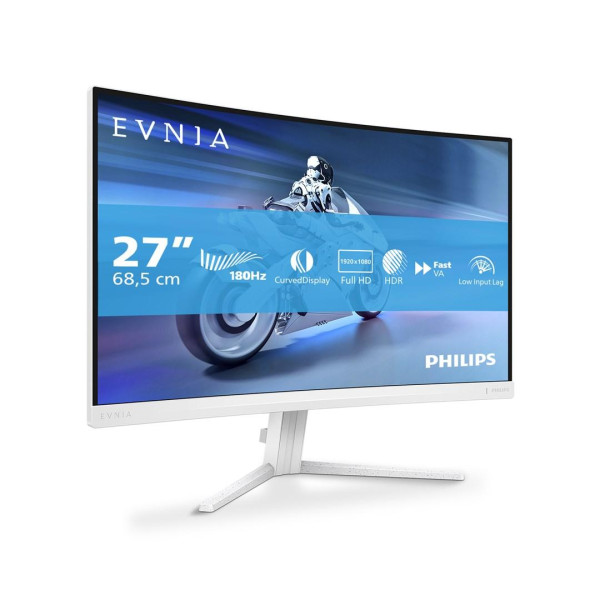 Philips Evnia 5000 27M2C5201L/00 LED display 68 6 cm (27 ) 1920 x 1080 px Full HD LCD Biały