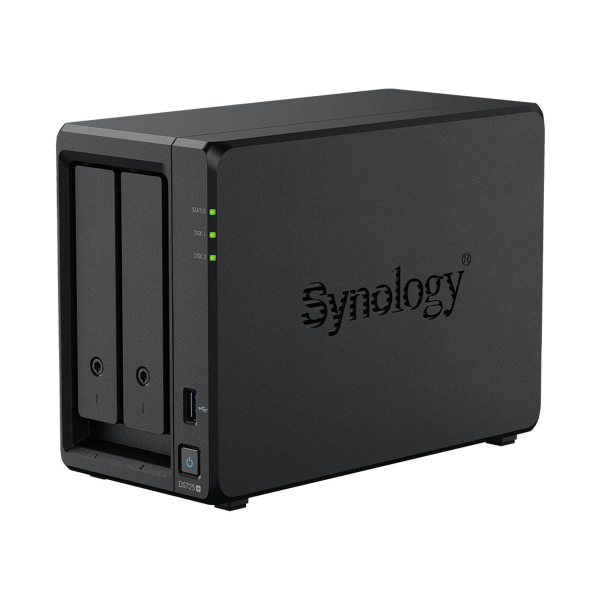 Synology DS725+ /32T | 2-zatokowy serwer NAS w zestawie z dyskami o łącznej pojemności 32TB, Tower