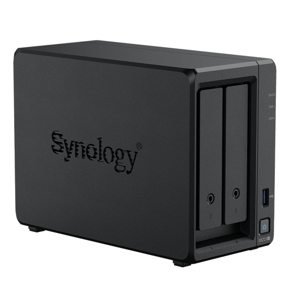 Synology DS725+ /32T | 2-zatokowy serwer NAS w zestawie z dyskami o łącznej pojemności 32TB, Tower