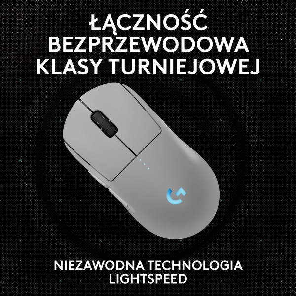Logitech G Pro 2 Lightspeed Biały
