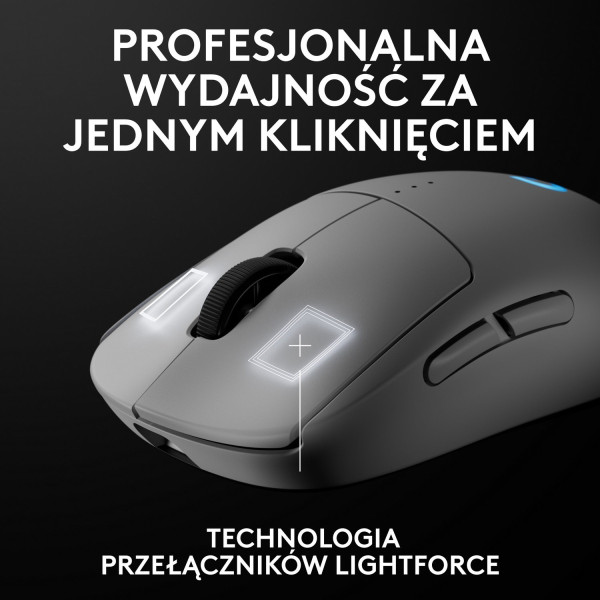 Logitech G Pro 2 Lightspeed Biały