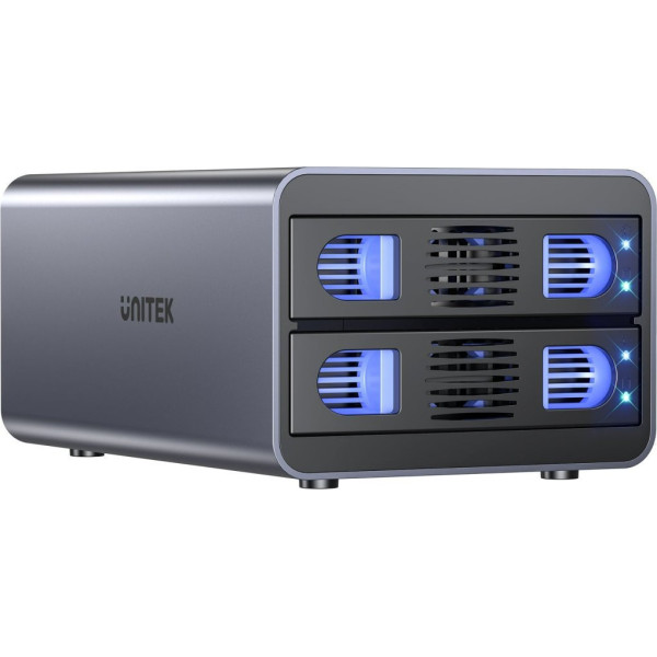 Unitek Kieszeń na dyski SATA 2,5''/3,5'' SATA HDD/SSD 40TB