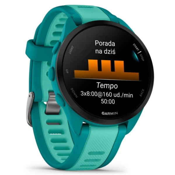 Garmin Forerunner 165 Music Turkusowy