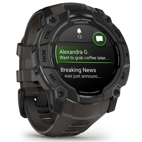 Garmin Instinct 3 AMOLED 50mm czarny