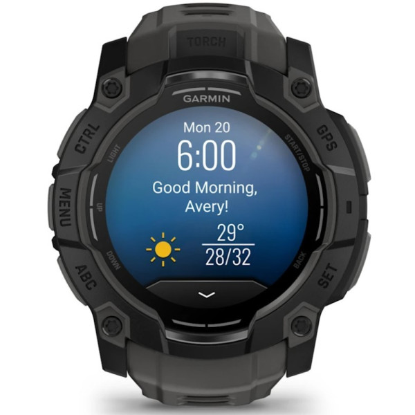 Garmin Instinct 3 AMOLED 50mm czarny