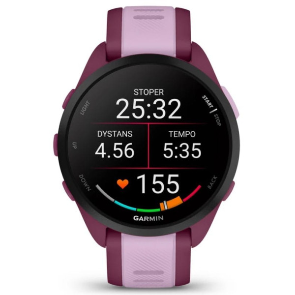 Garmin Forerunner 165 Music Liliowy