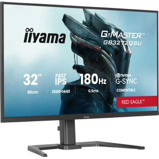 iiyama G-Master GB3272QSU-B1 Red Eagle - 180Hz | QHD | Fast IPS | 31.5''