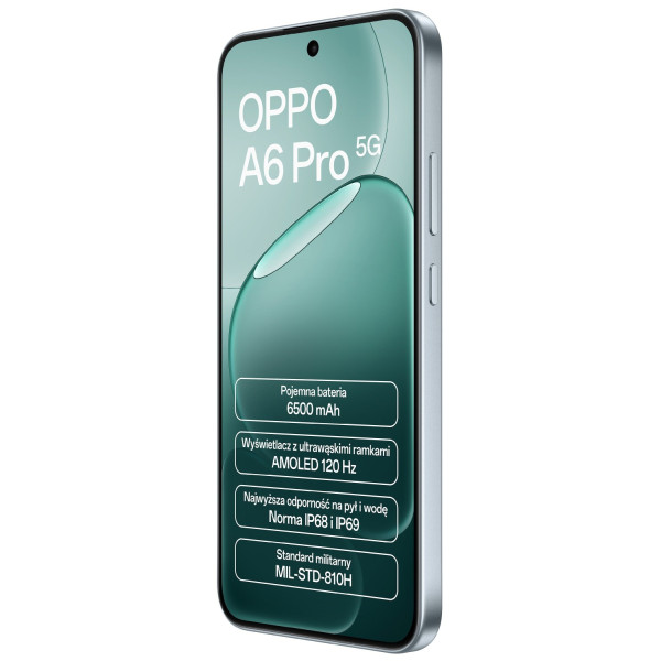 Smartfon Oppo A6 PRO 5G 8/256GB Lunar Titanium