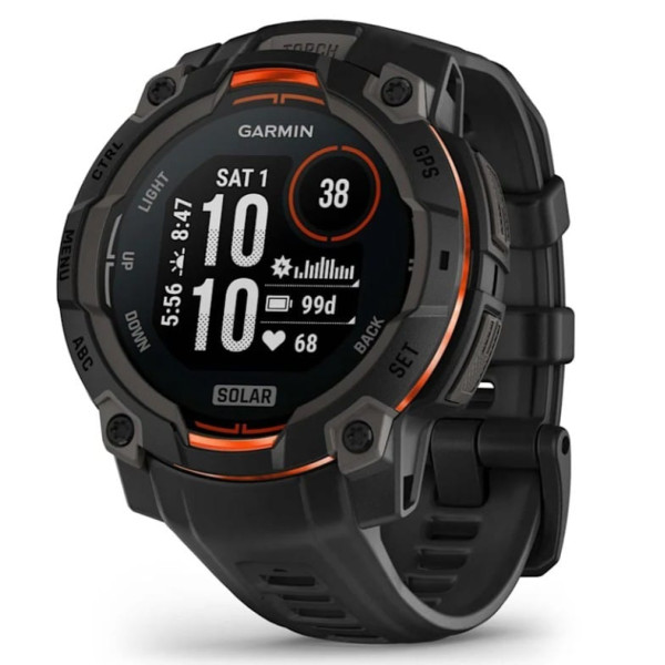 Garmin Instinct 3 Solar 45mm czarny