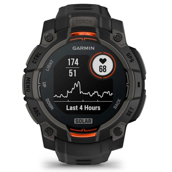 Garmin Instinct 3 Solar 45mm czarny