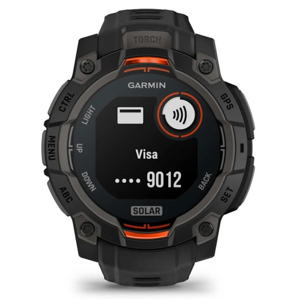 Garmin Instinct 3 Solar 45mm czarny
