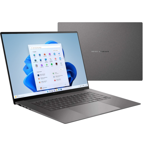 Laptop ASUS ZenBook S16 OLED UM5606GA-SR065W - Ryzen AI 7 445 | 16'' 3K Dotyk | 120Hz | 32GB | 1TB | W11H | Szary