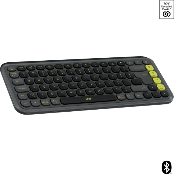 Klawiatura Logitech POP ICON Keys Grafitowy