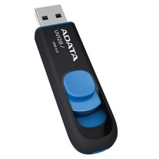 Pendrive ADATA UV128 AUV128-32G-RBE (32GB; USB 3.0; kolor czarny)