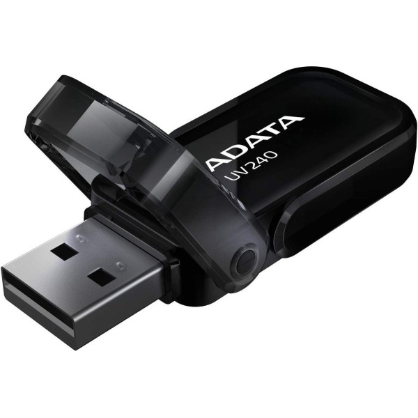 Pendrive ADATA UV240 AUV240-64G-RBK (64GB; USB 2.0; kolor czarny)