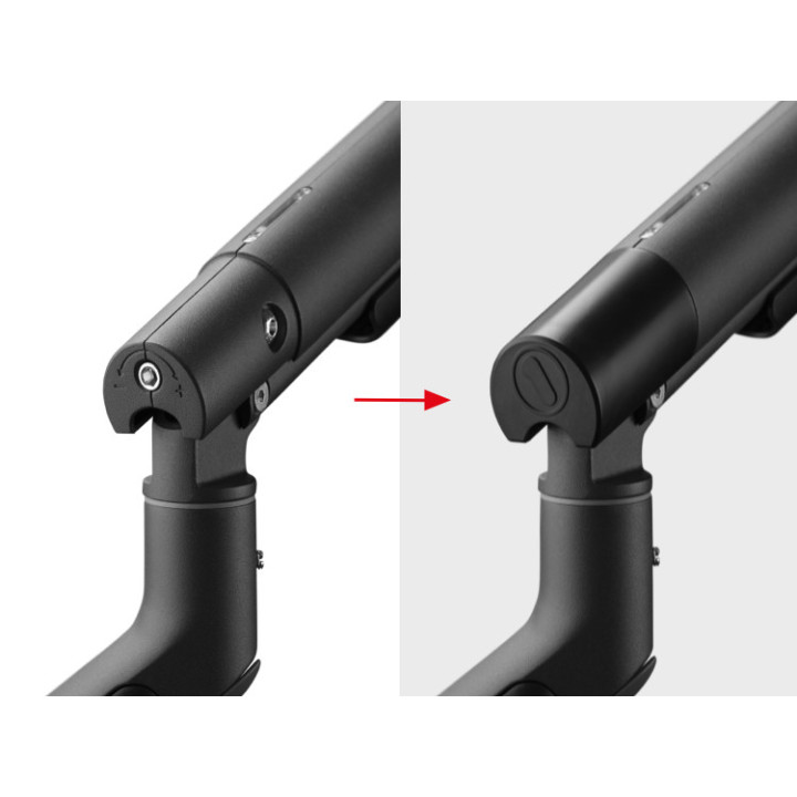 One For All DM7210 Uniwersalny uchwyt do monitora ARM, DESIGN, SMART, DUAL, czarny, 2x 13''-35'' 9kg