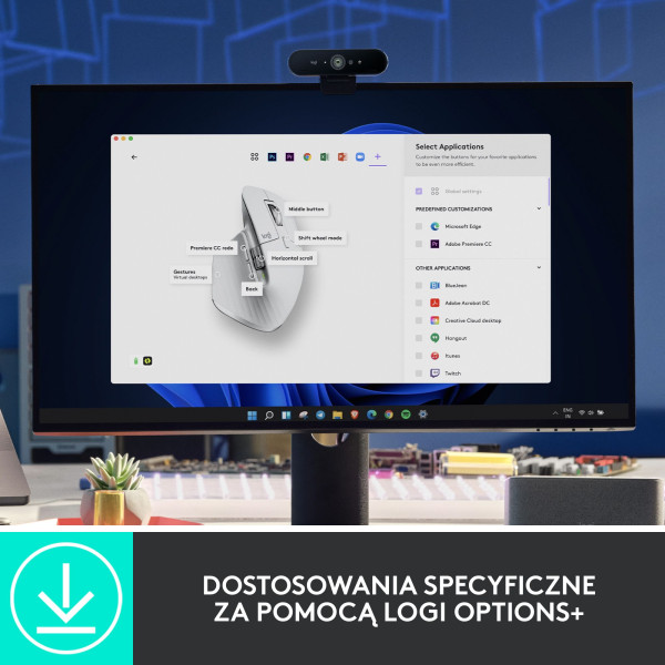 MYSZ LOGITECH MX Master 3S Light Silver