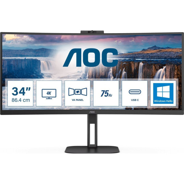Monitor AOC CU34V5CW/BK