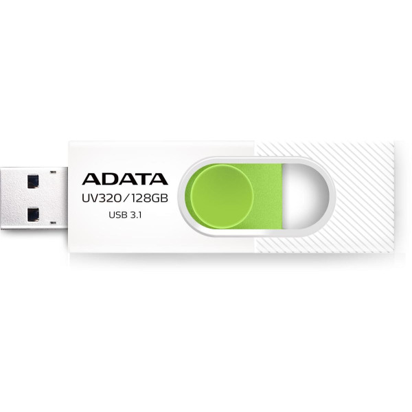 Pendrive ADATA UV320 AUV320-128G-RWHGN (128GB; USB 3.0; kolor biały)