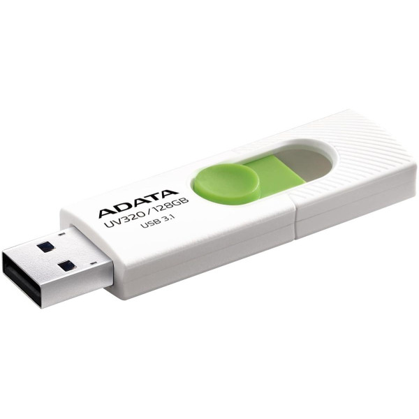 Pendrive ADATA UV320 AUV320-128G-RWHGN (128GB; USB 3.0; kolor biały)