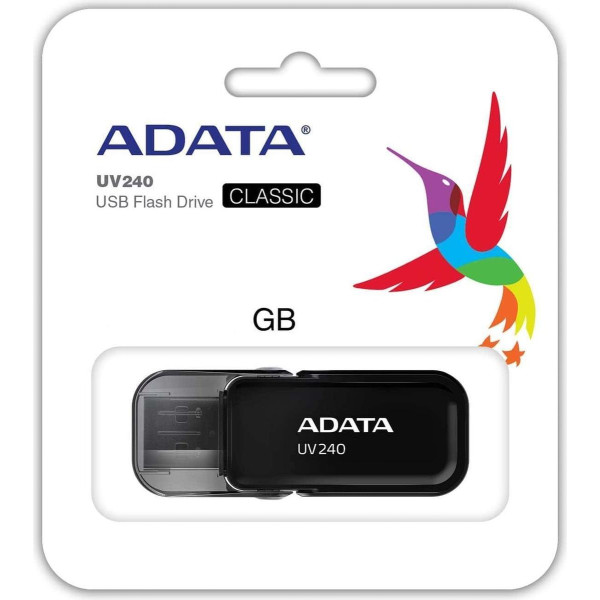 Pendrive ADATA UV240 AUV240-32G-RBK (32GB; USB 2.0; kolor czarny)