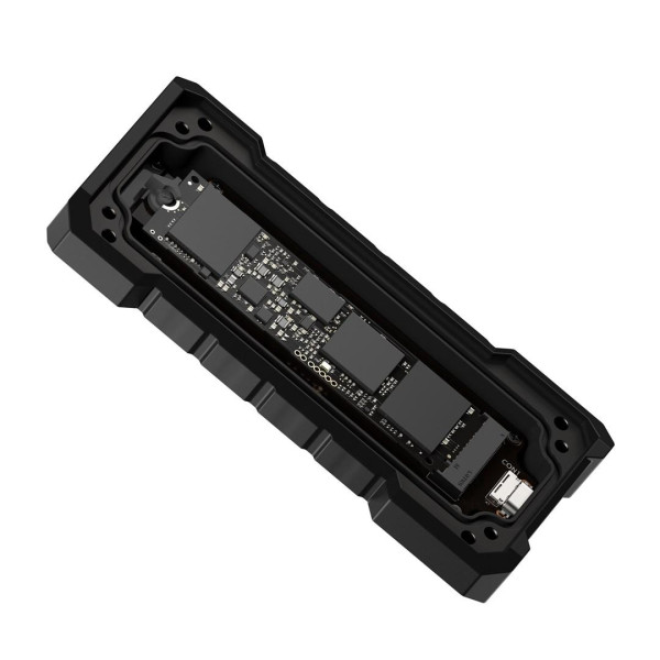 Obudowa na dysk zewnętrzny SSD M.2 Asus TUF Gaming A2 Czarny