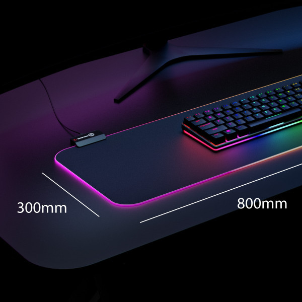 Podkładka pod mysz - Rampage MP-24 RGB